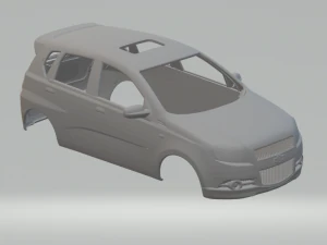 Chevrolet aveo 3D Baskı Modeli