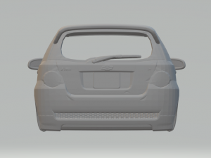 Chevrolet aveo Modelo de Impressão 3D