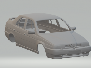 Alfa romeo 155 sedan Modelo de impresión 3D