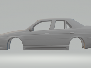 Alfa romeo 155 sedan 3D Принт Модель