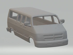 Dodge ram van 3D Print Model