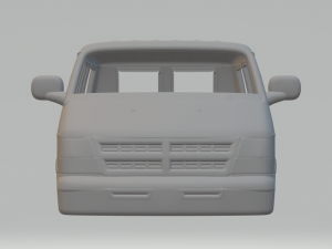 Dodge ram van 3D Print Model
