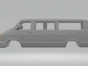 Dodge ram van 3D Print Model
