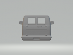 Dodge ram van 3D Print Model