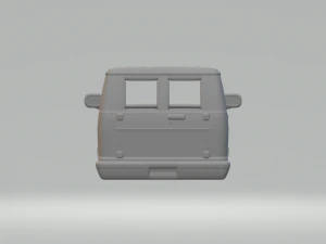 Dodge ram van 3D Print Model