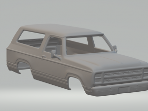 DODGE RAMCHARGER MK1 3Dプリントモデル