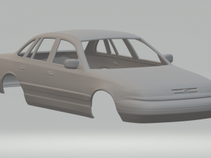 Crown victoria sedan 95 3D Print Model