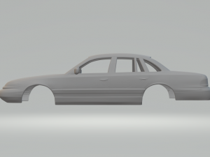 Crown victoria sedan 95 3D प्रिंट मॉडल