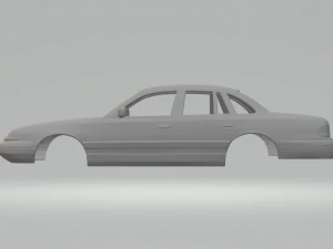 Crown victoria sedan 95 3D Print Model