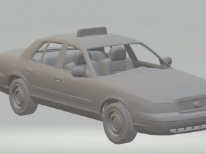 Crown victoria sedan 95 3D Print Model