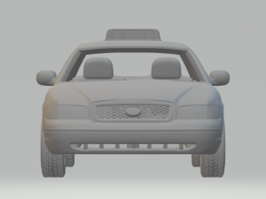 Crown victoria sedan 95 3D 프린트 모델