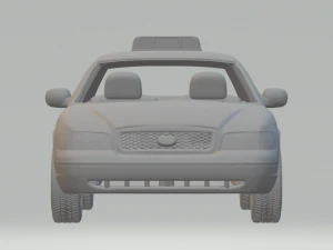 Crown victoria sedan 95 3D Print Model