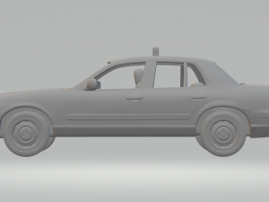 Crown victoria sedan 95 3D 프린트 모델