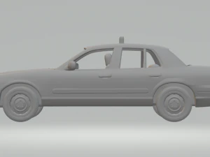Crown victoria sedan 95 3D Print Model