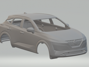 Nissan Qashqai 2022 3D-Druckmodell