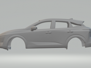 Nissan Qashqai 2022 3D Druckmodell
