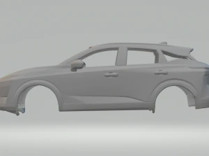 Nissan Qashqai 2022 3D Print Model