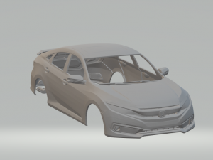 Nissan Qashqai 2022 3D Print Models