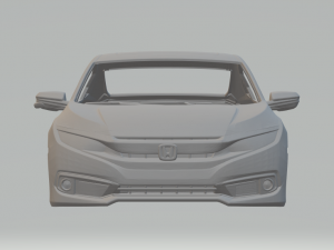 Honda civic 3D प्रिंट मॉडल