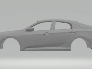Honda civic 3D Print Model