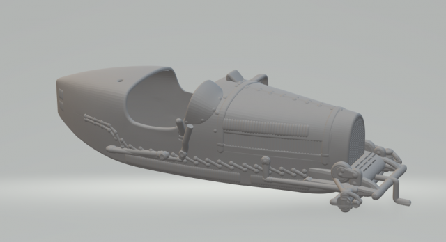 BUGATTI TYPE 35 3D Print Model .c4d .max .obj .3ds .fbx .stl .blend 