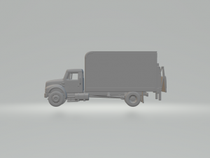 INTERNATIONAL 4900 BOX 2009 ASSEMBLY KIT 3D Принт Модель