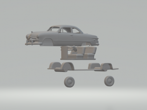 Coupe custom club 49 3D Print Model