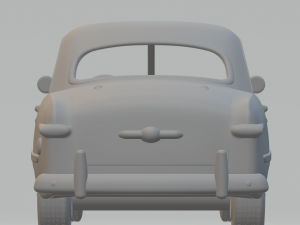 Coupe custom club 49 3D 프린트 모델