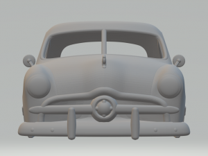 Coupe custom club 49 3D प्रिंट मॉडल