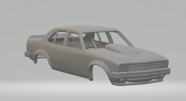 Holden torana 4doors race car 77 3D Print Model .c4d .max .obj .3ds .fbx .stl .blend