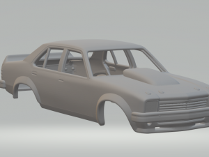 Holden torana 4doors race car 77 3D-Druckmodell