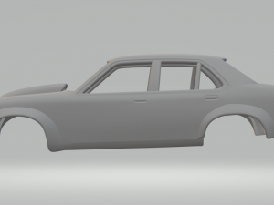 Holden torana 4doors race car 77 3D-printmodel