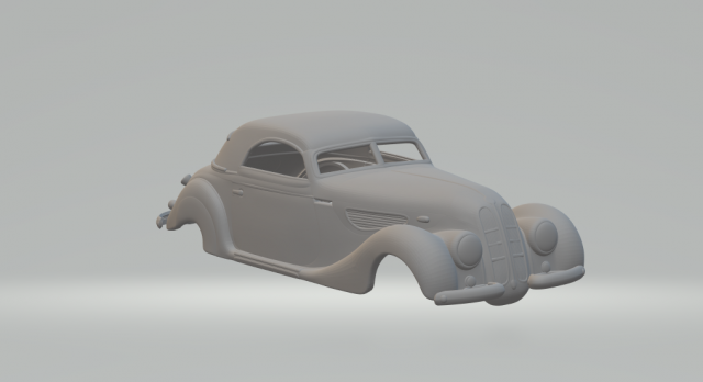 327 cabriolet 1937 Modèles 3D en vedette .c4d .max .obj .3ds .fbx .stl .blend 