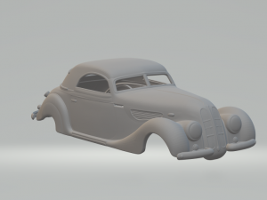 327 cabriolet 1937 3D 프린트 모델