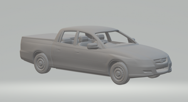 Holden crewman 2005 Modelo de Impressão 3D .c4d .max .obj .3ds .fbx .stl .blend 