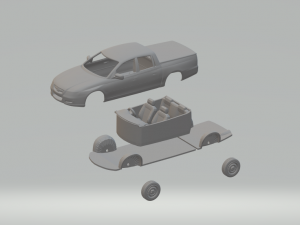 Holden crewman 2005 Modelo de Impressão 3D