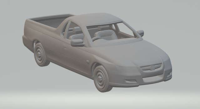 Holden Ute VZ 04 3D 프린트 모델 .c4d .max .obj .3ds .fbx .stl .blend 