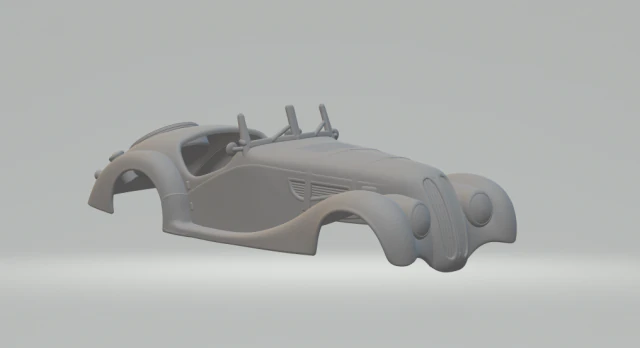328 roadster 1936 3D Print Model .c4d .max .obj .3ds .fbx .stl .blend 