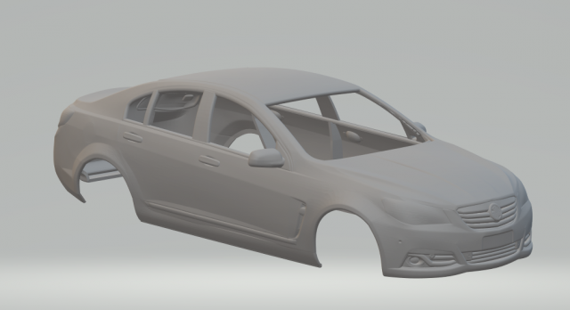 Holden Commodore Calais 2013 3Dプリントモデル .c4d .max .obj .3ds .fbx .stl .blend 