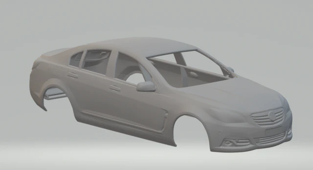 Holden Commodore Calais 2013 3D Print Model .c4d .max .obj .3ds .fbx .stl .blend 