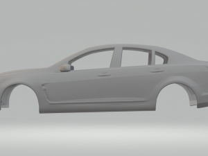 Holden Commodore Calais 2013 3Dプリントモデル