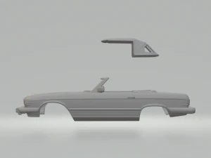 Mercedes-benz SL-class 1974 3D Print Model