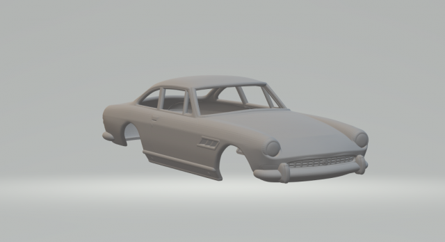 Ferrari 330 GT 2plus2 SeriesII 65 3D 打印模型 .c4d .max .obj .3ds .fbx .stl .blend 