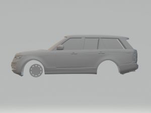 Land rover range rover 3D 프린트 모델