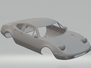 GT70 3D Принт Модель