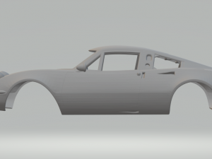 GT70 3D Принт Модель