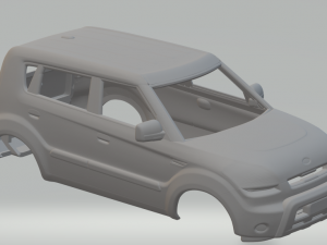 Kia soul 2010 Modello di stampa 3D