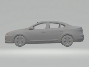 Renault fluence 2012 3D Print Model