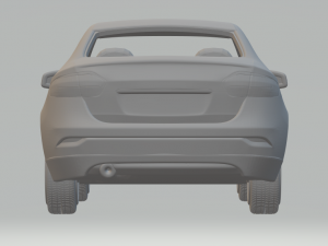 Renault fluence 2012 3D printmodel