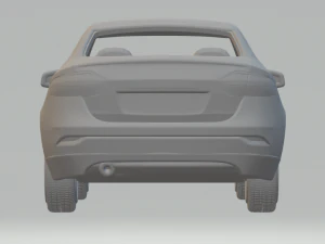 Renault fluence 2012 3D Print Model